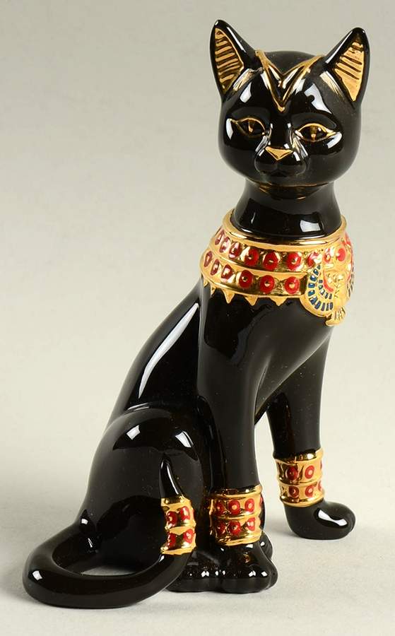 Classic Cat Collection Bastet's Beauty-Egytian Cat - Boxed by Lenox-1