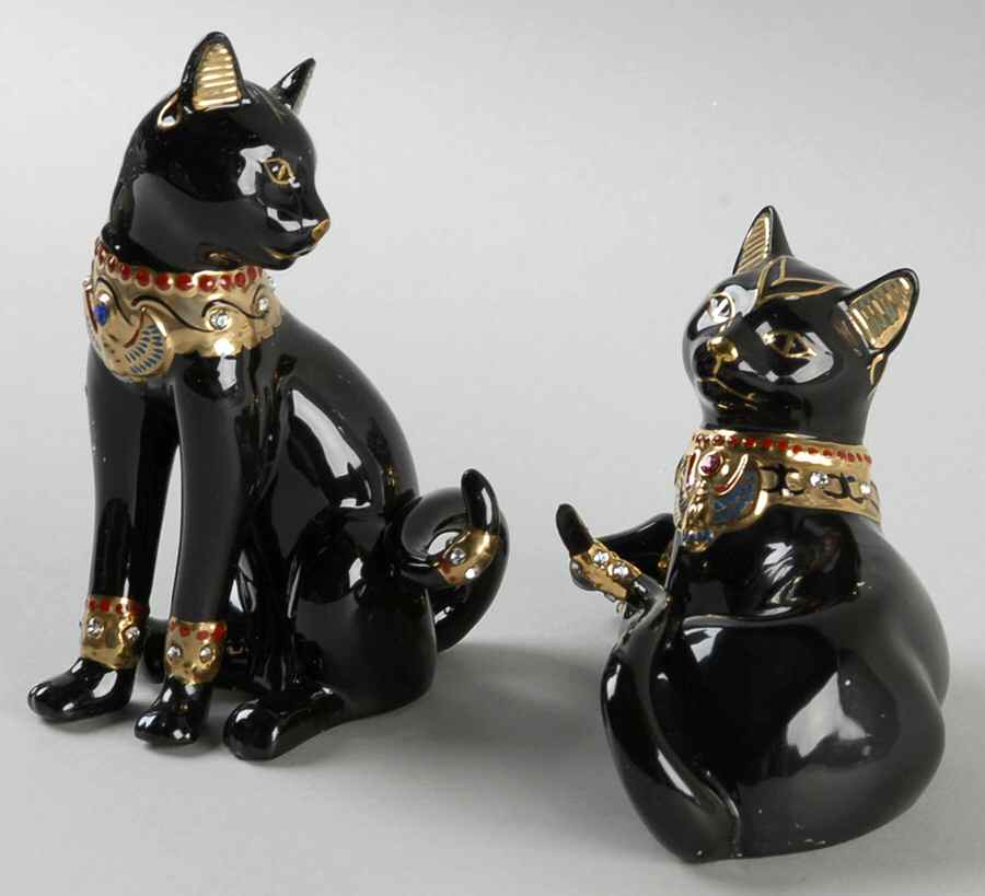 Classic Cat Collection Jewels Of Egypt-Pair - Boxed by Lenox-1