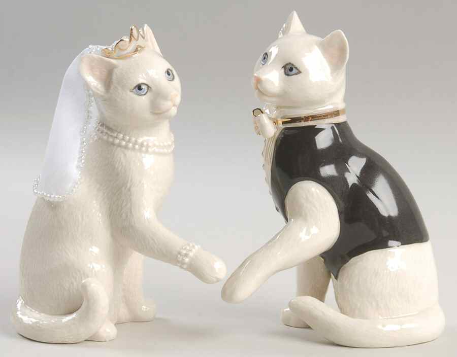 Classic Cat Collection Together Forever-2pc Set - Boxed by Lenox-1