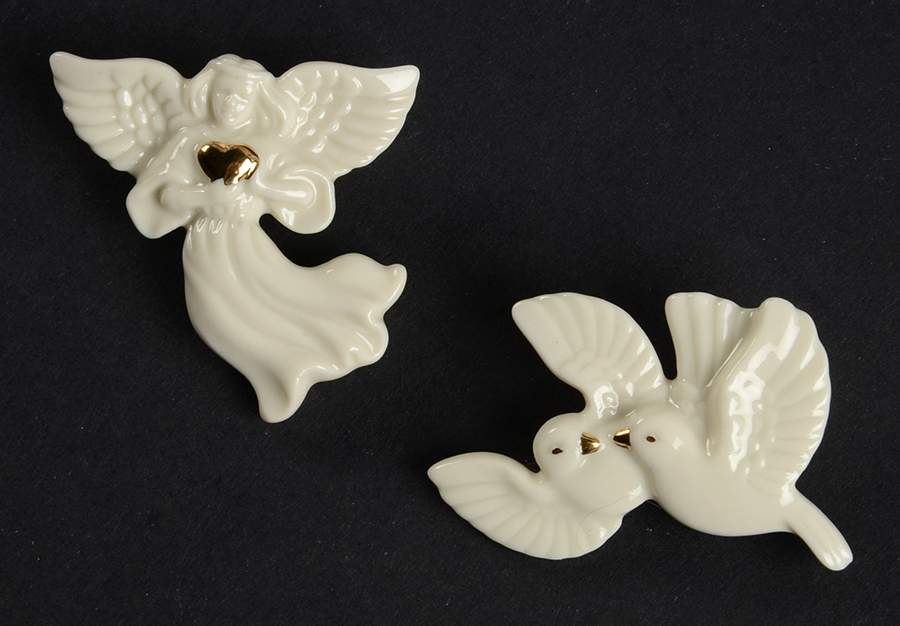 Lenox Jewelry Angel & Doves Pin Set - Boxed by Lenox-1