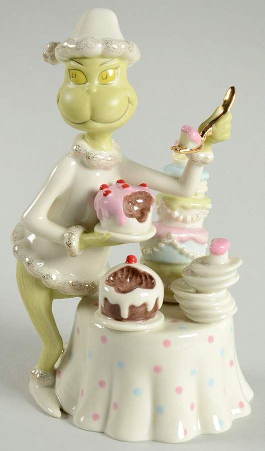 Dr Seuss Figurines Grinchy Delights - With Box by Lenox-1