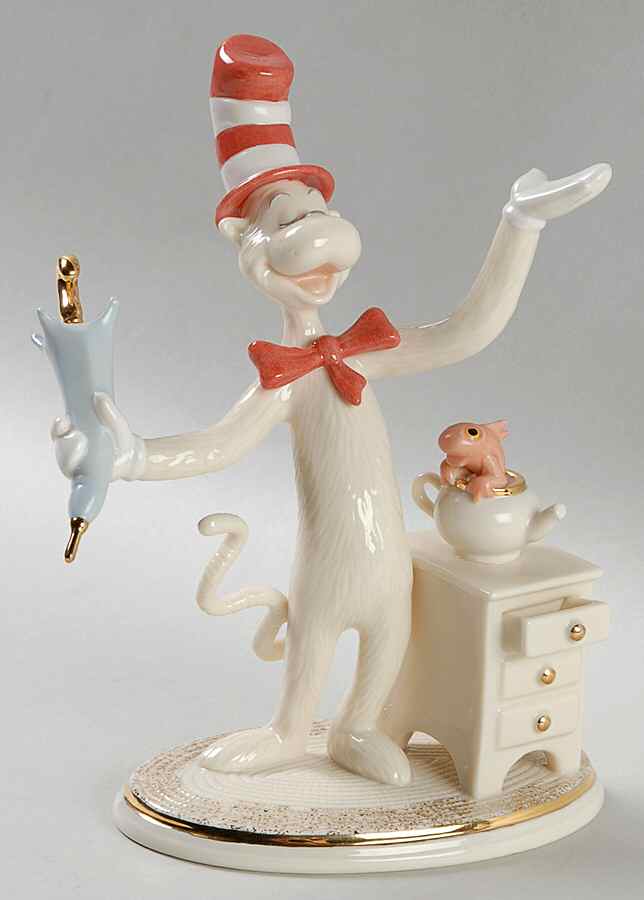 Dr Seuss Figurines The Cat In The Hat - Boxed by Lenox-1