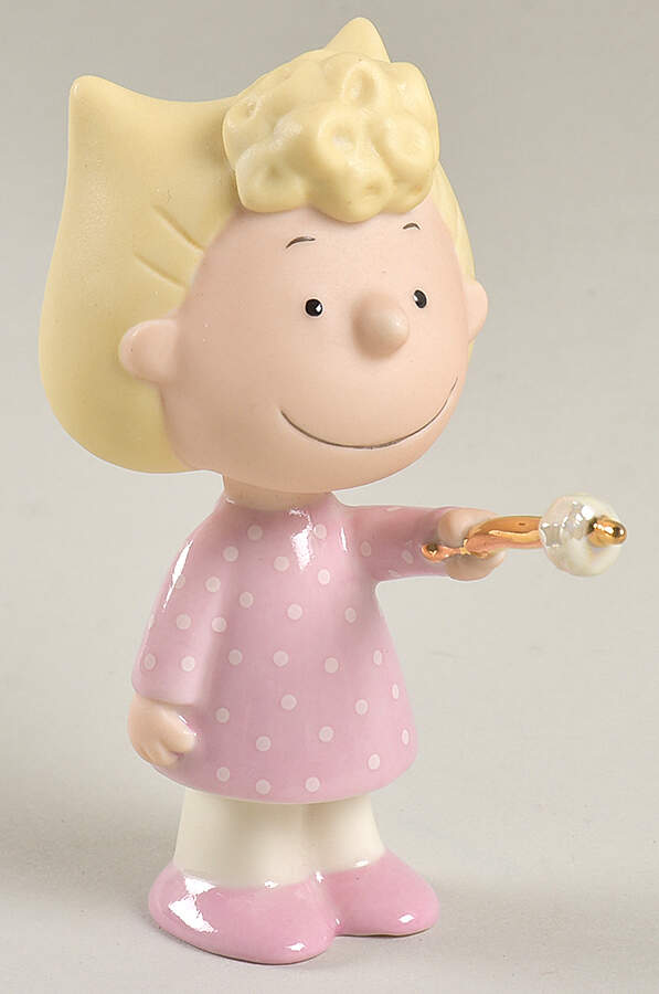 Peanuts Figurines Sally-Camping Adventure - No Box 29e by Lenox-1