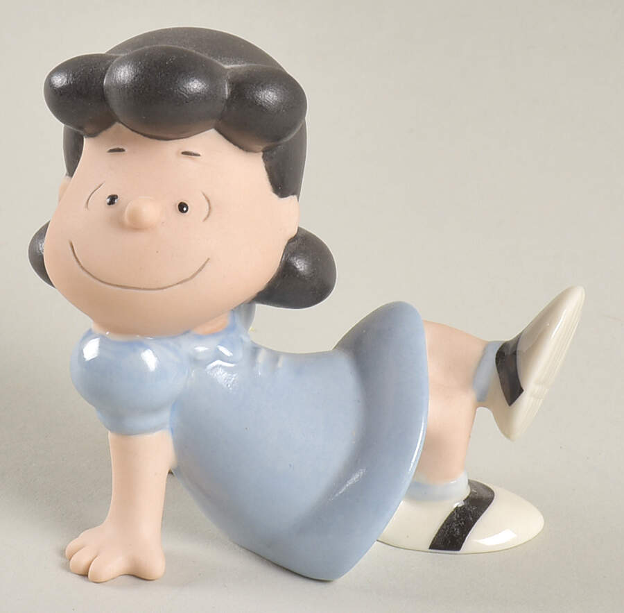 Peanuts Figurines Lucy-Camping Adventure - No Box by Lenox-1