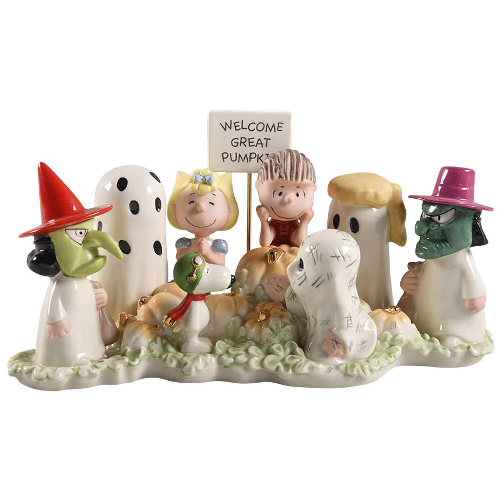 Peanuts Figurines Welcome Great Pumpkin - No Box by Lenox-1