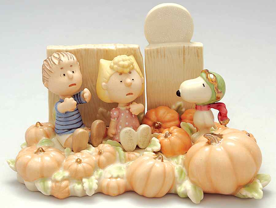 Peanuts Figurines The Great Pumpkin Patch - Boxed by Lenox-1