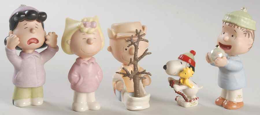 Peanuts Figurines That's What Christmas Is About Charlie B - No Box by Lenox-1