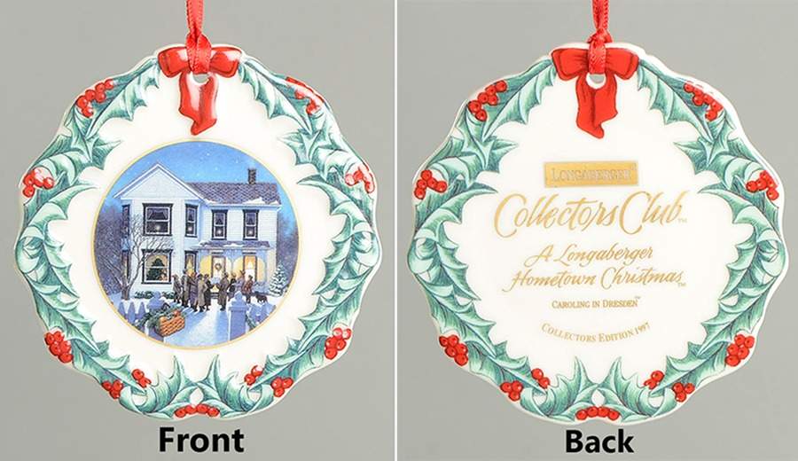 Longaberger Collector Club Ornament Caroling - Boxed by Longaberger-1