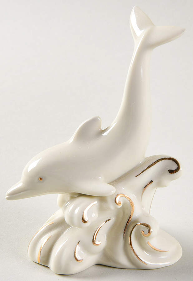Classic Ivory Miniatures Dive Of The Dolphin - No Box by Lenox-1
