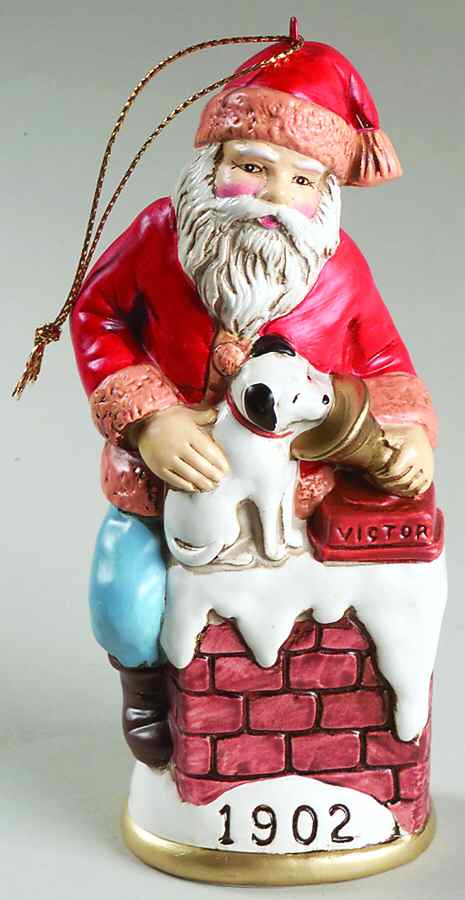 Memories of Santa Santa Claus And Nipper - Boxed by Lenox-1