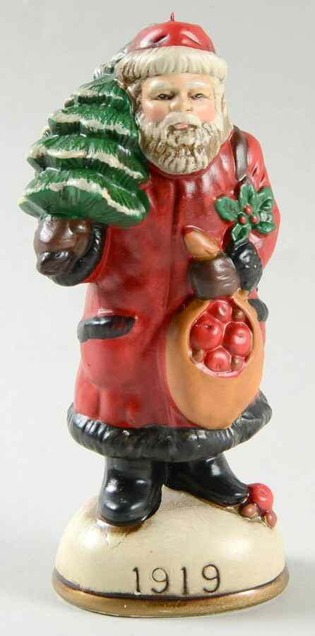 Memories of Santa Santa Carrying Tree And Fruit - Boxed by Lenox-1