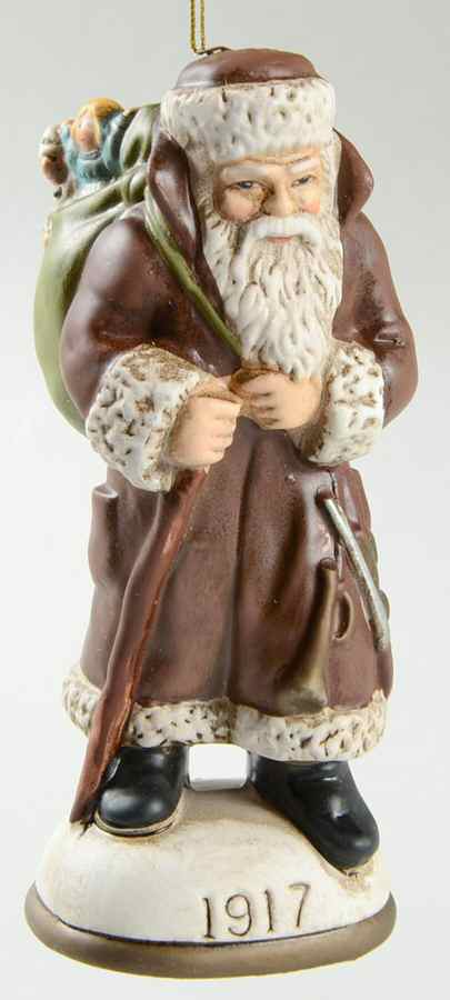 Memories of Santa Santa In Brown Suit - Boxed by Lenox-1