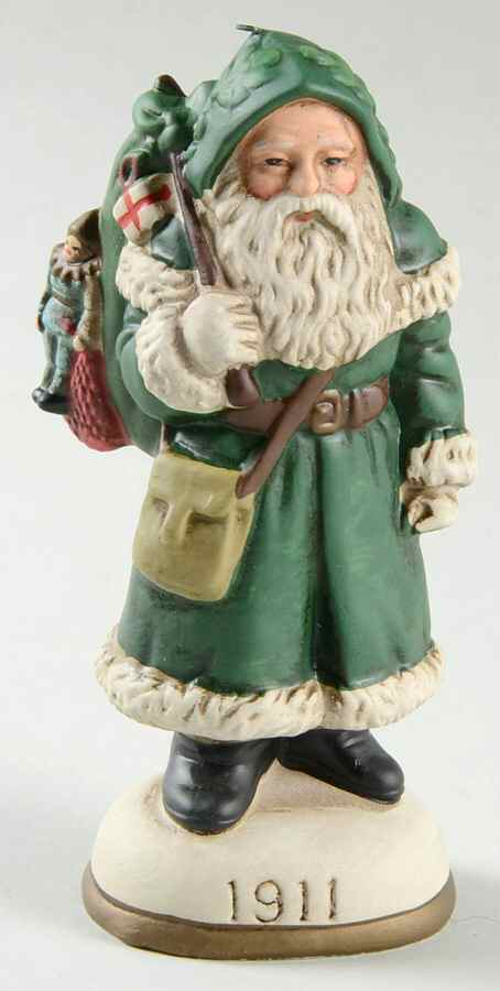 Memories of Santa St Nicholas In Green Suit - Boxed by Lenox-1