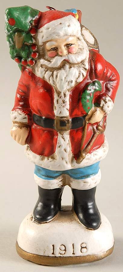 Memories of Santa Santa With Sword And Tree - Boxed by Lenox-1