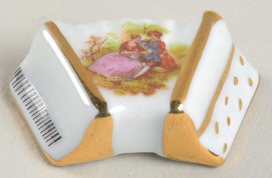 Limoges Miniature Figurines & Giftware Mini  Accordion - No Box by Limoges-French-1