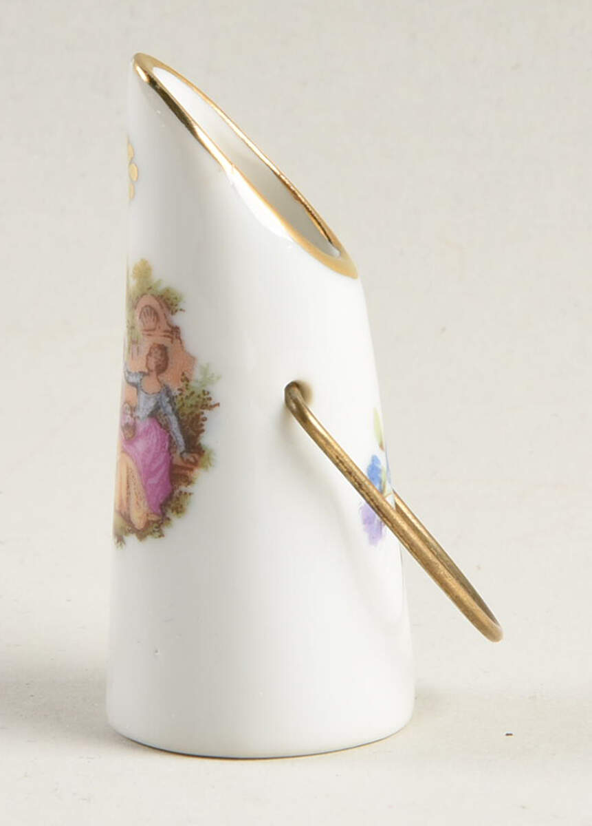 Limoges Miniature Figurines & Giftware Mini Jug-Serenade - No Box by Limoges-French-1