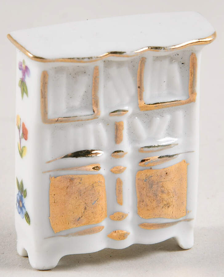 Limoges Miniature Figurines & Giftware Bookshelf - No Box by Limoges-French-1