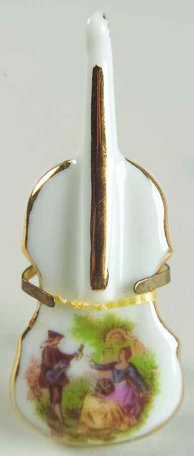 Limoges Miniature Figurines & Giftware Mini Violin - No Box by Limoges-French-1