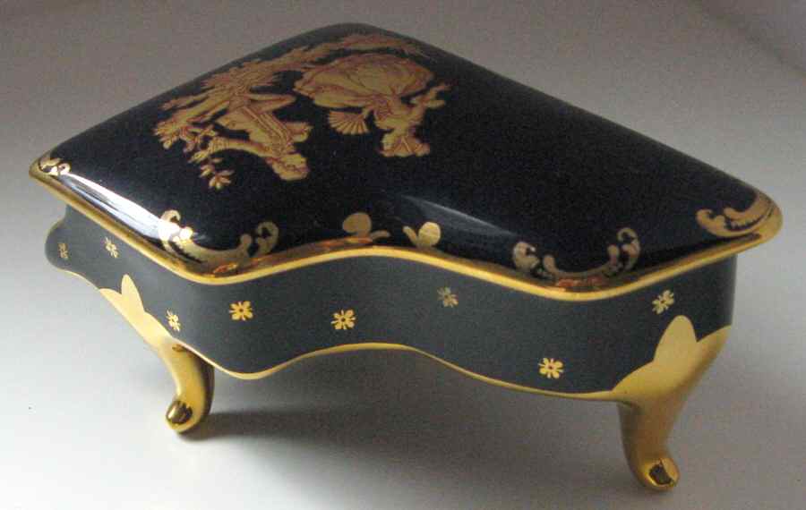 Limoges Miniature Figurines & Giftware Piano Trinket Box - No Box by Limoges-French-1
