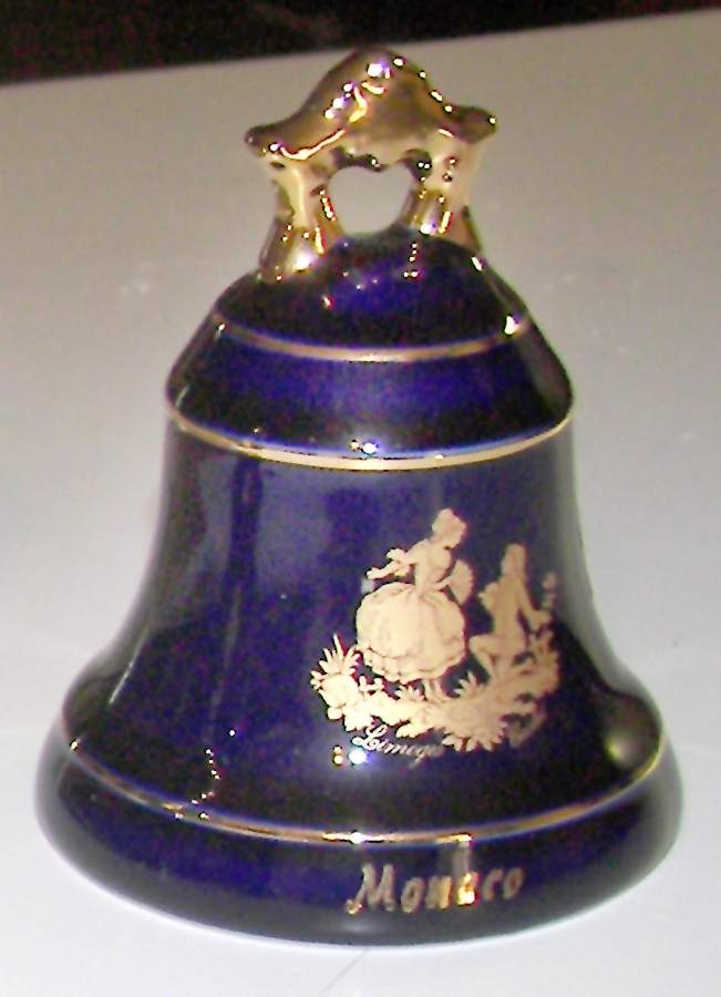 Limoges Miniature Figurines & Giftware Bell-Proposal Monaco - No Box by Limoges-French-1