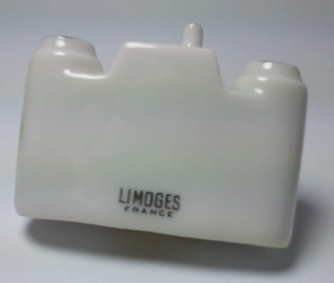 Limoges Miniature Figurines & Giftware Camera-White - No Box by Limoges-French-1