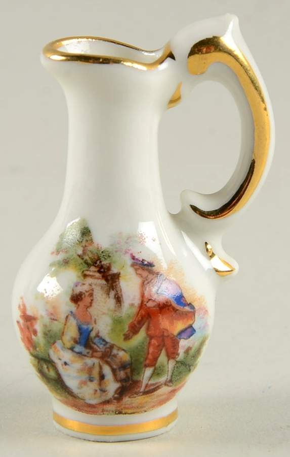 Limoges Miniature Figurines & Giftware Pitcher - No Box by Limoges-French-1