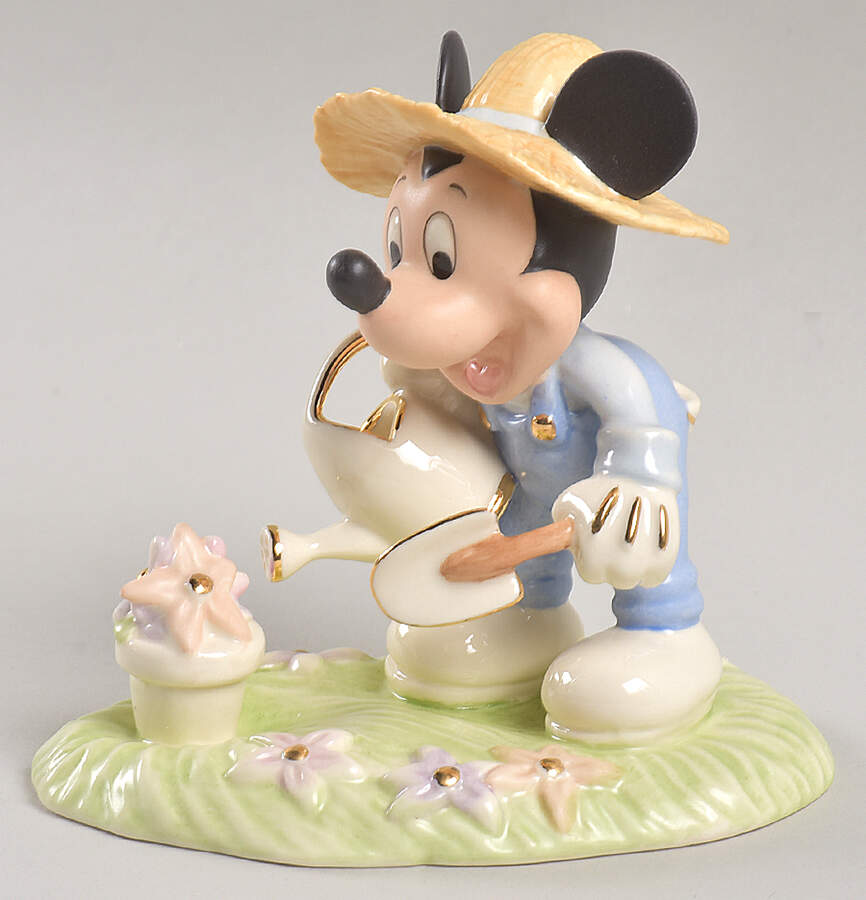 Mickey for All Seasons Mickey's Little Garden - No Box by Lenox-1