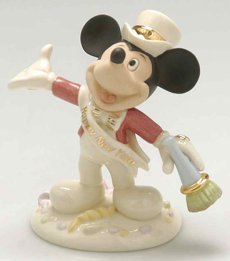 Mickey for All Seasons Ringing In The New Year Mickey - No Box by Lenox-1