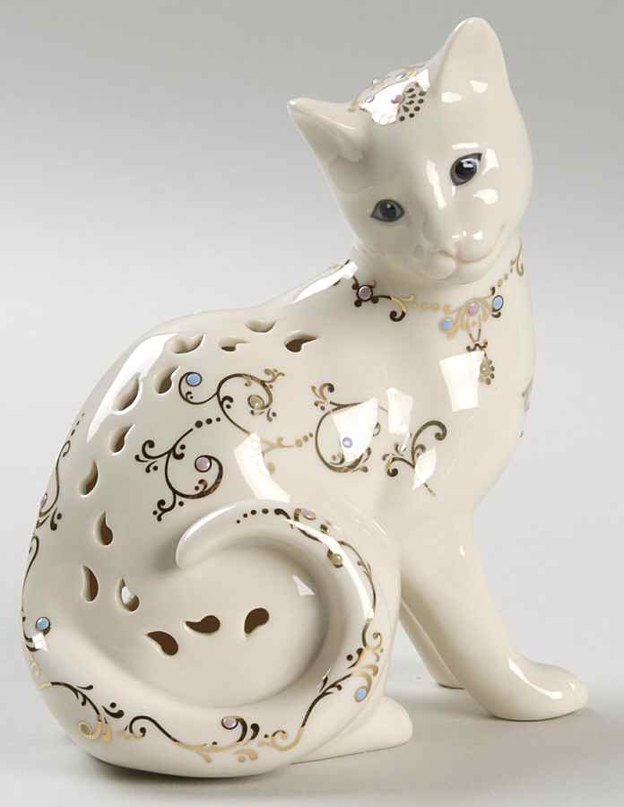 Jewels of Light Cat - With Box by Lenox-1