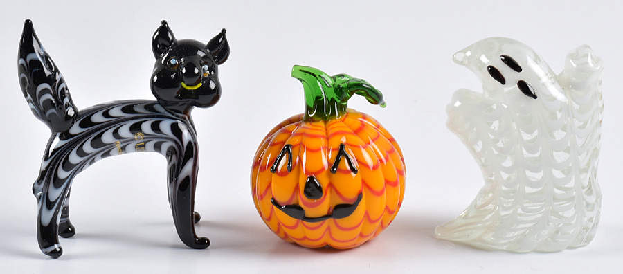 Lenox Art Glass Figurines Tricky Trio Set Of 3 - Boxed by Lenox-1