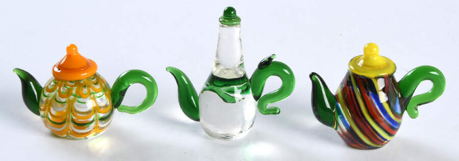 Lenox Art Glass Figurines Tea For Three - Boxed by Lenox-1