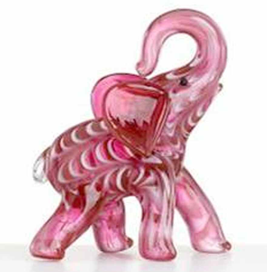 Lenox Art Glass Figurines Gift Of Knowledge Elephant - No Box by Lenox-1