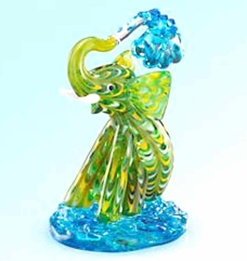 Lenox Art Glass Figurines A Summertime Shower - Boxed by Lenox-1