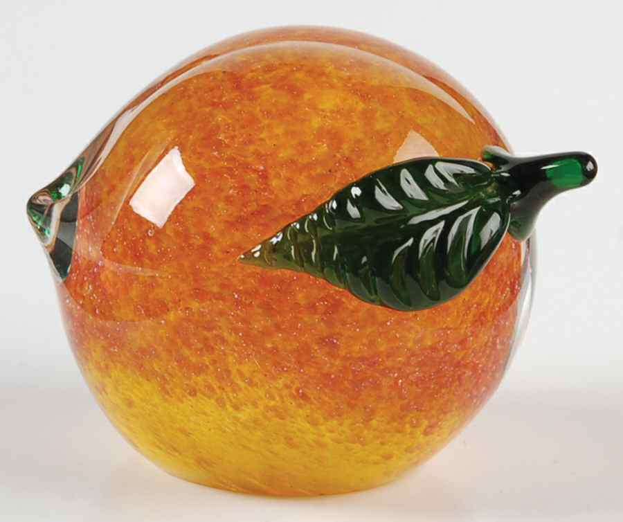 Lenox Art Glass Figurines Summer Delight-Peach - No Box by Lenox-1