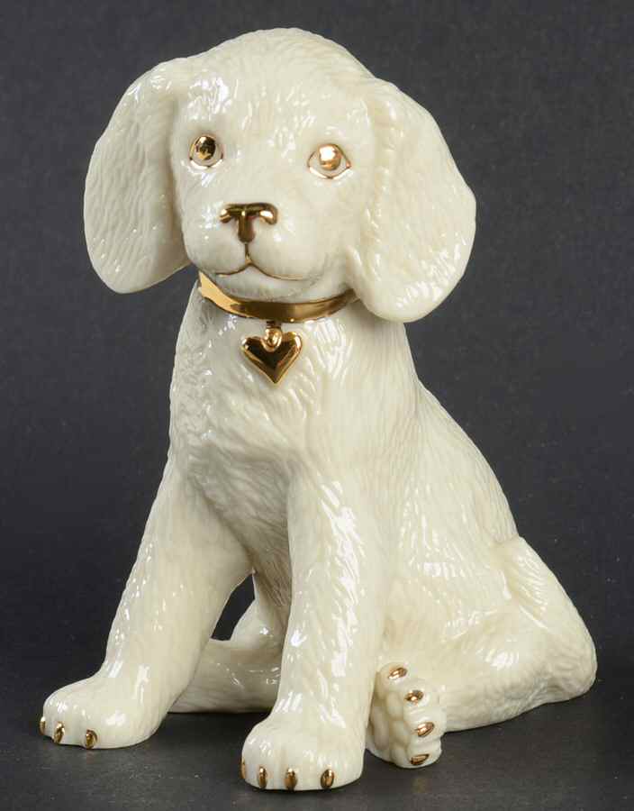 Classic Puppies Golden Retriever - Boxed by Lenox-1