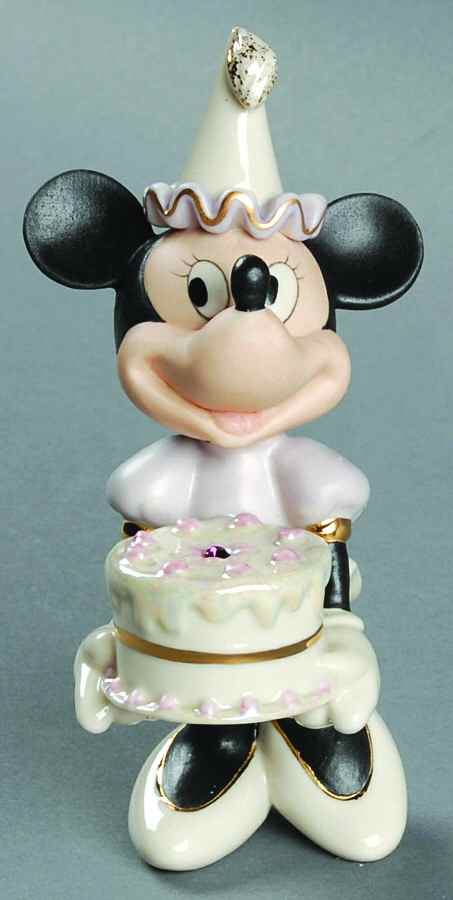 Mickey's Happy Birthday To You Minnie February - Boxed by Lenox-1