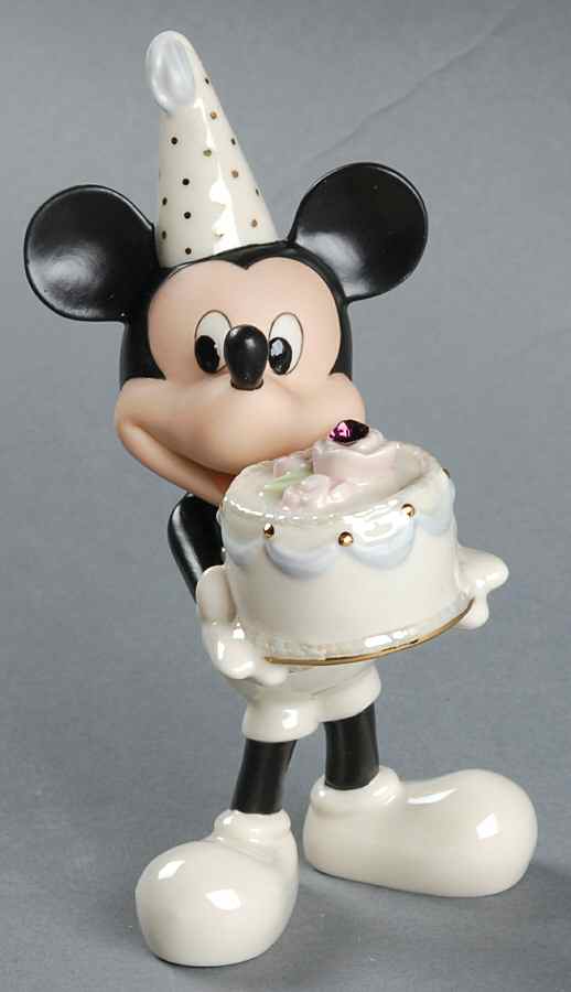 Mickey's Happy Birthday To You Mickey-February - Boxed by Lenox-1