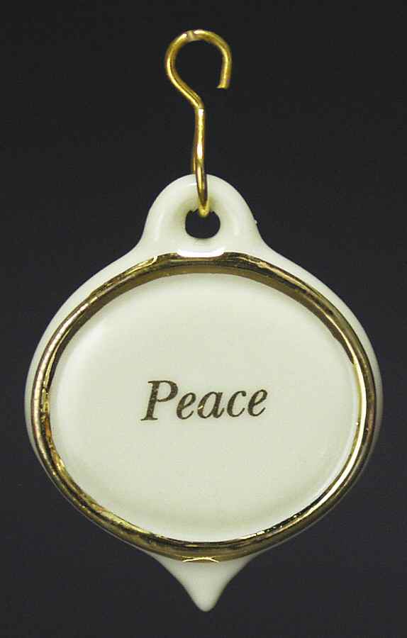Tree Charmer Ornaments Peace Charm-Snowflake - No Box by Lenox-1