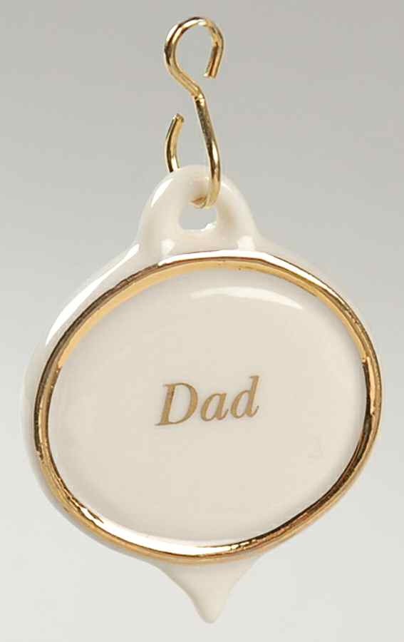 Tree Charmer Ornaments Dad Charm-Christmas Ball - No Box by Lenox-1