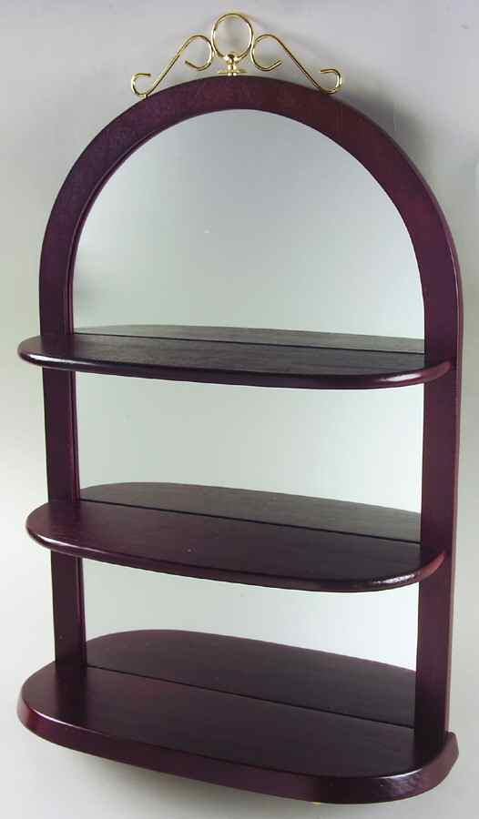 Twelve Months of Tweety Mirrored Display Shelf - Display Rack Wood by Lenox-1