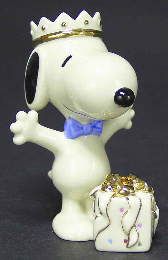 Snoopy's Birthday Surprise November - No Box by Lenox-1