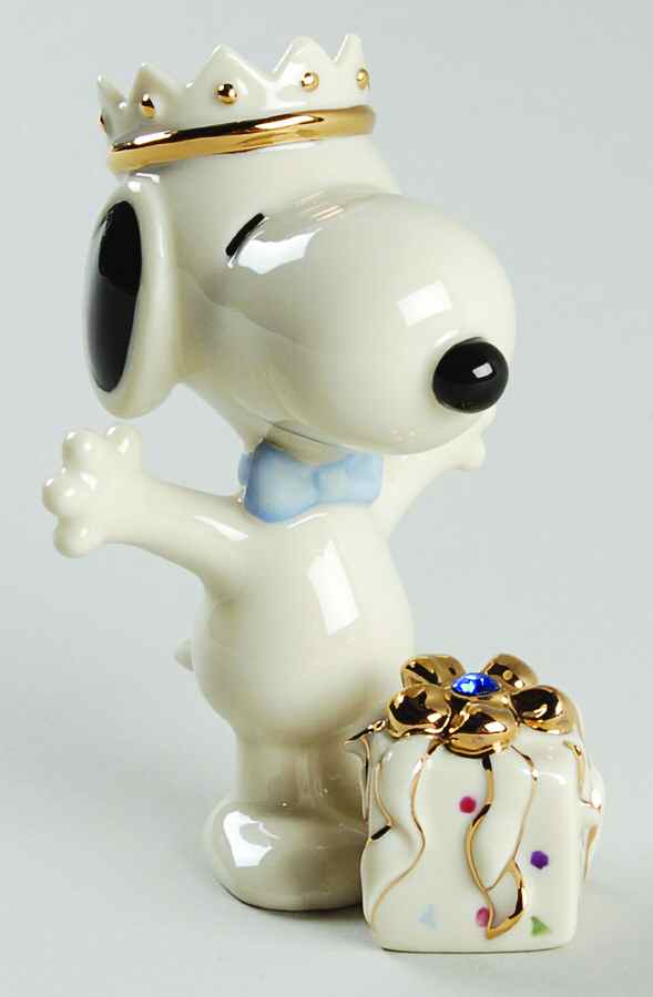 Snoopy's Birthday Surprise September - No Box by Lenox-1