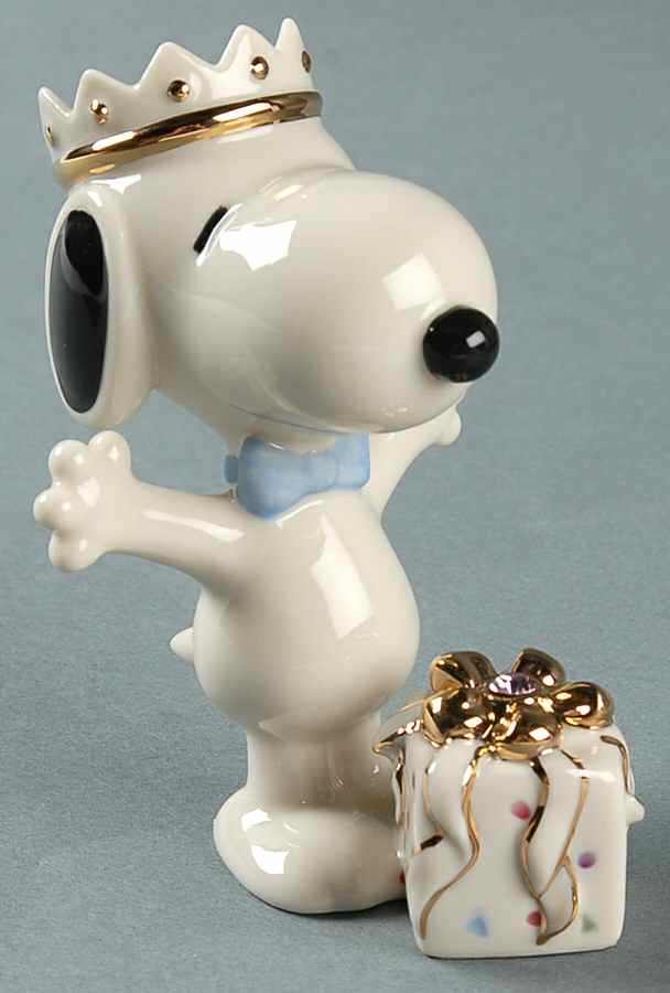 Snoopy's Birthday Surprise June - Boxed by Lenox-1