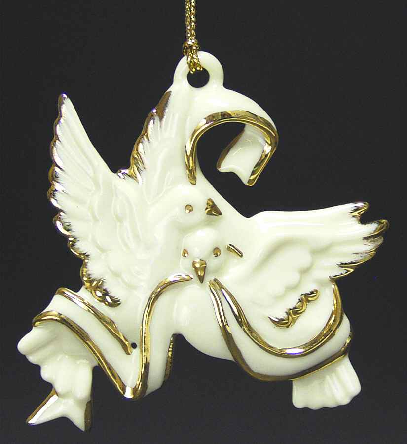 Wedding Wishes Doves-Happiness & Joy - No Box by Lenox-1