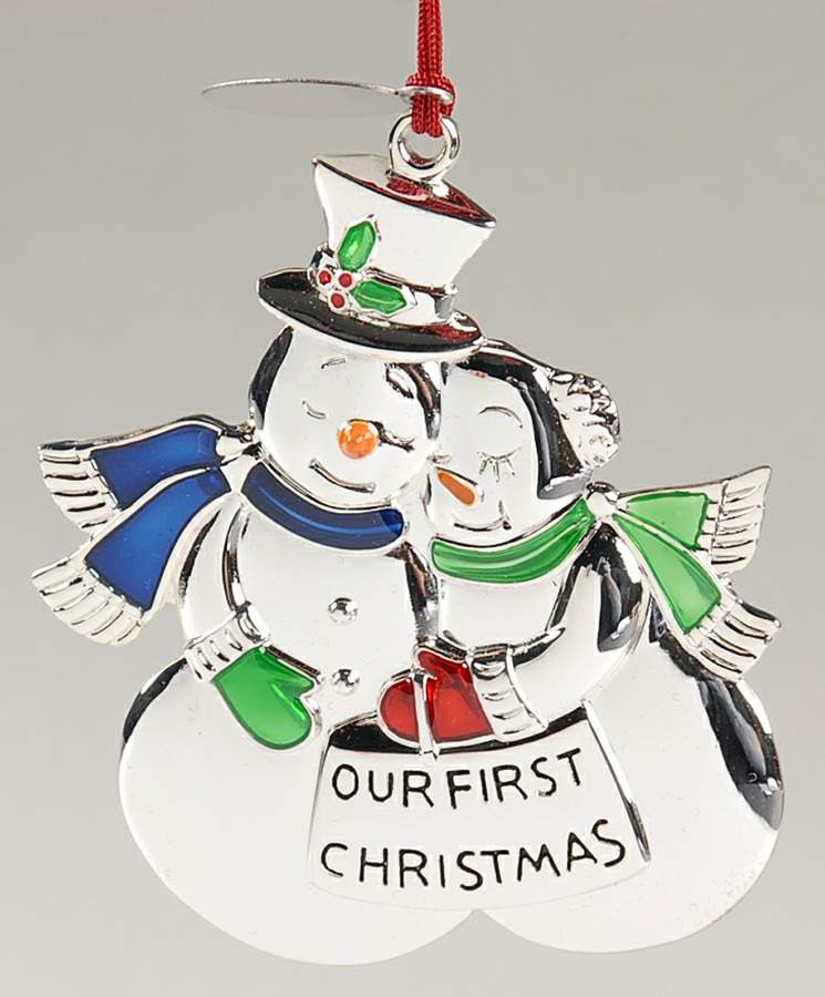 Our First Christmas Snow Couple - Boxed by Lenox-1