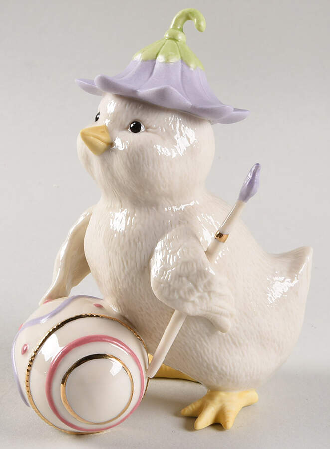 Easter Figurines Pretty Little Painter - Boxed by Lenox-1