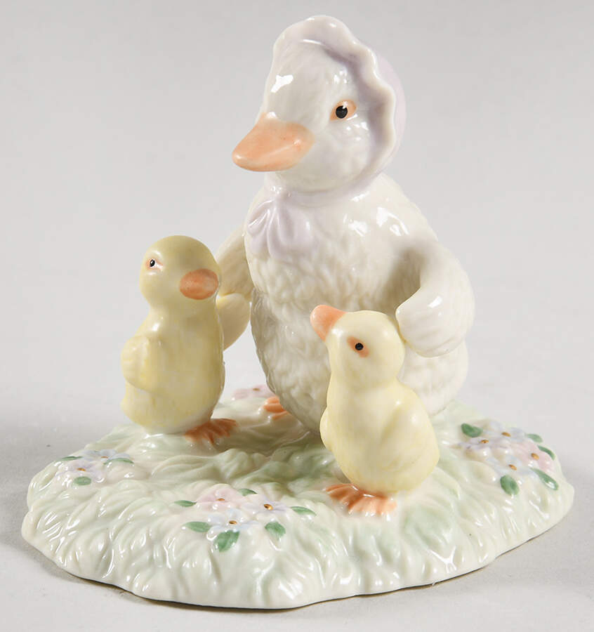 Easter Figurines Just Ducky And Me - No Box by Lenox-1