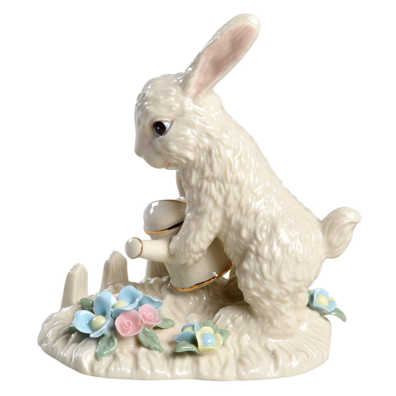 Easter Figurines Easter Bunny W/ Watering Can - Boxed by Lenox-1