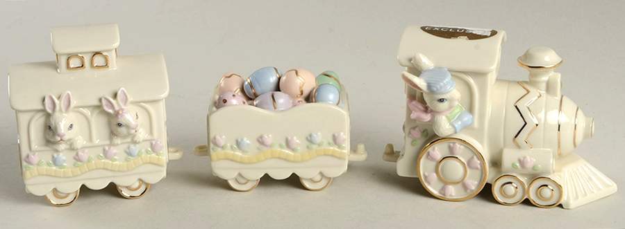 Easter Figurines Easter Train-3 Piece Set - Boxed by Lenox-1