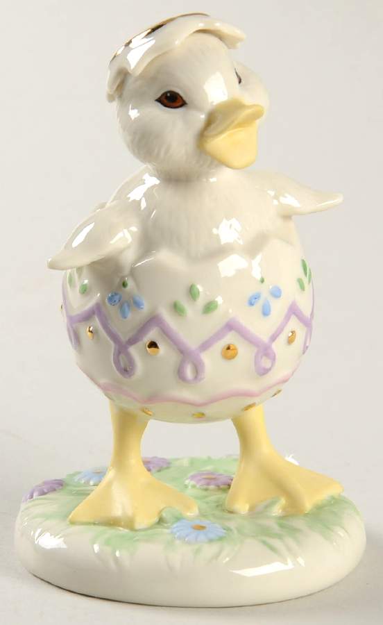 Easter Figurines Easter Duck Hatchling - No Box by Lenox-1